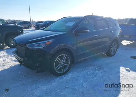 2018 Hyundai Santa Fe Limited Ultimate z USA, uszkodzony, nr VIN KM8SRDHF7JU272548